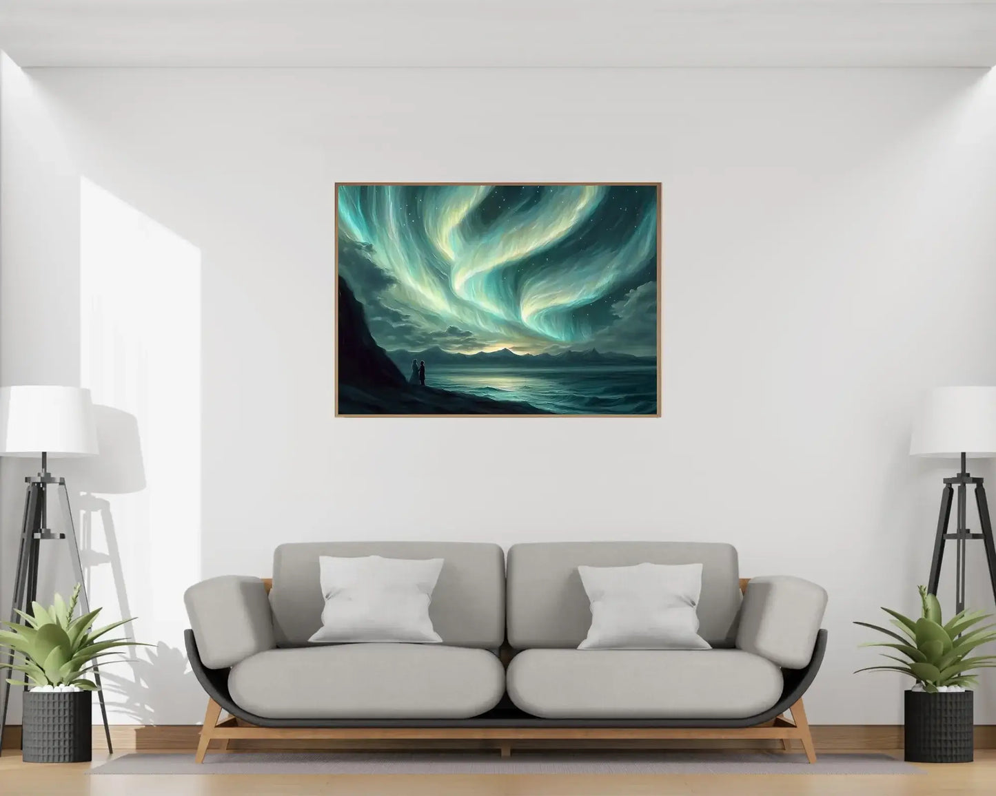 Under Nordlyset – moderne veggkunst | KBentz.no