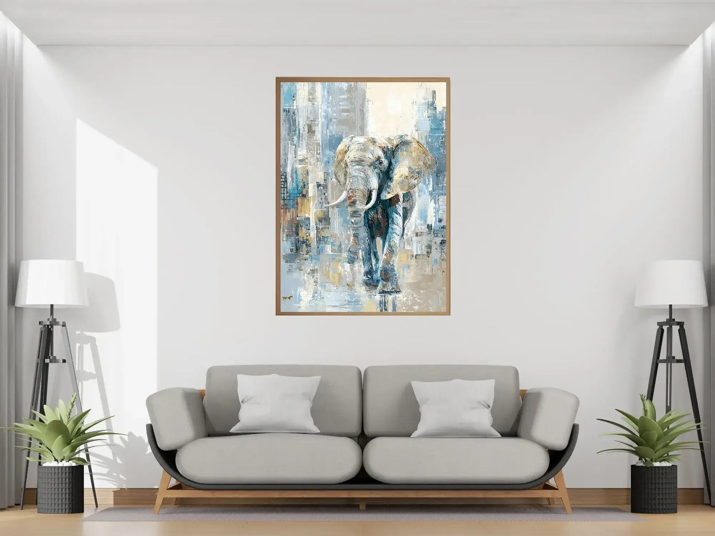 Urban Elefant – moderne veggkunst | KBentz.no