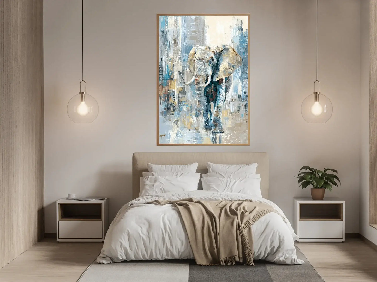 Urban Elefant – moderne veggkunst | KBentz.no