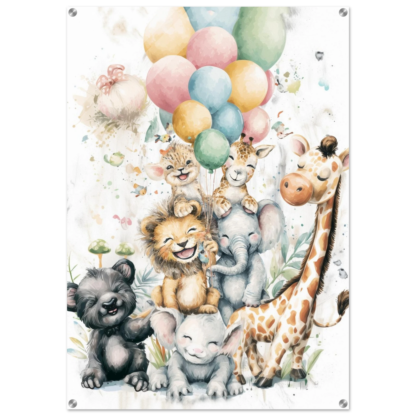 Ballongfest i Skogen