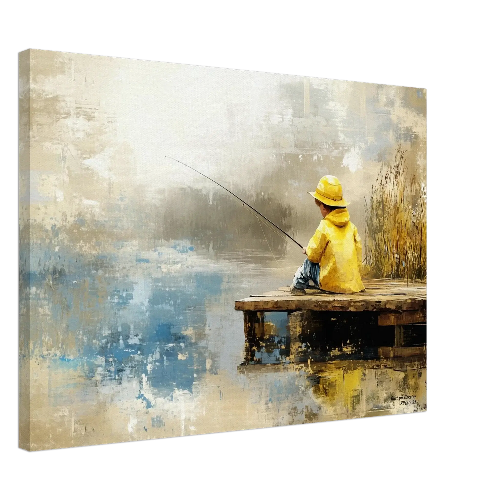 Gutt på fisketur - KBentz.no