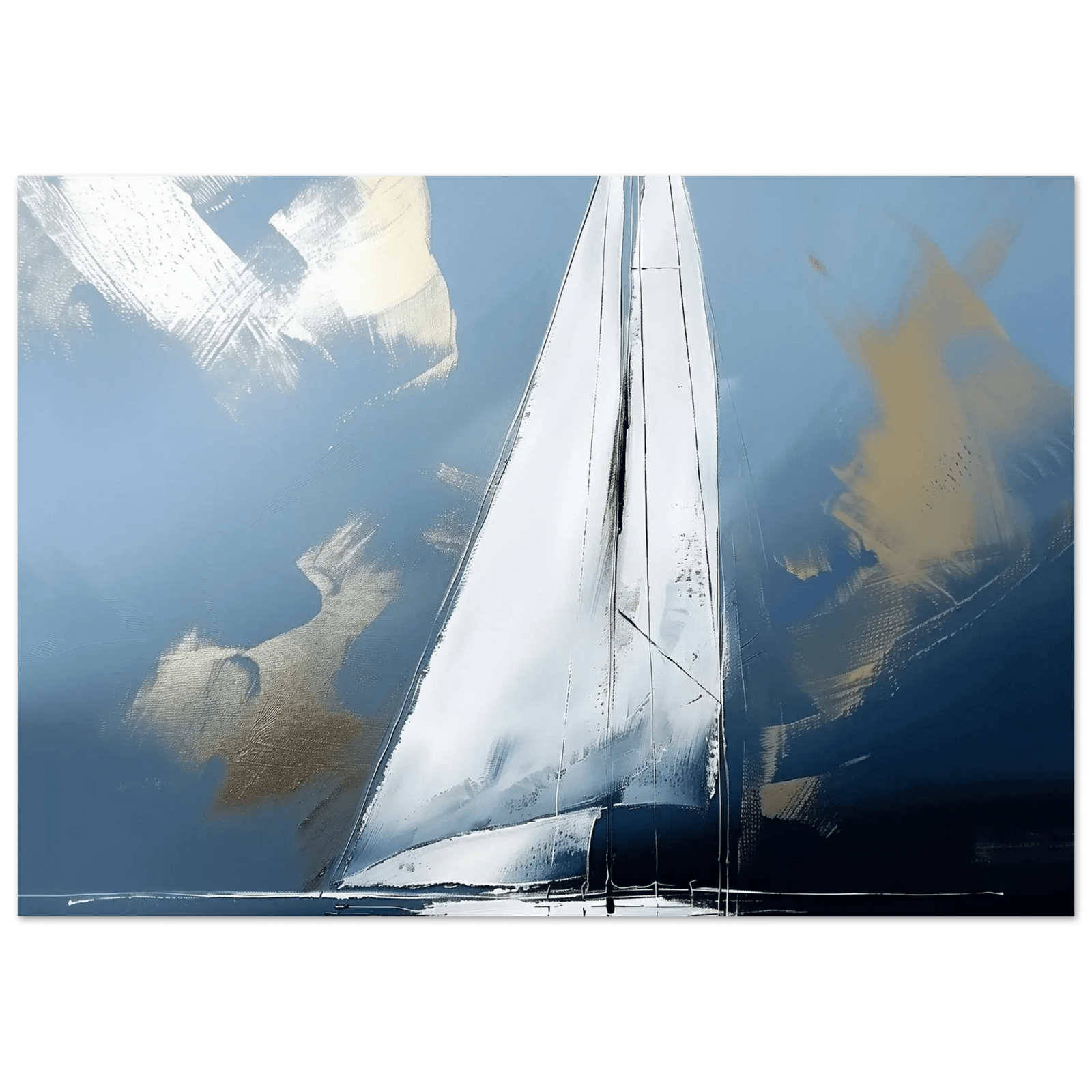 Alene mot horisonten