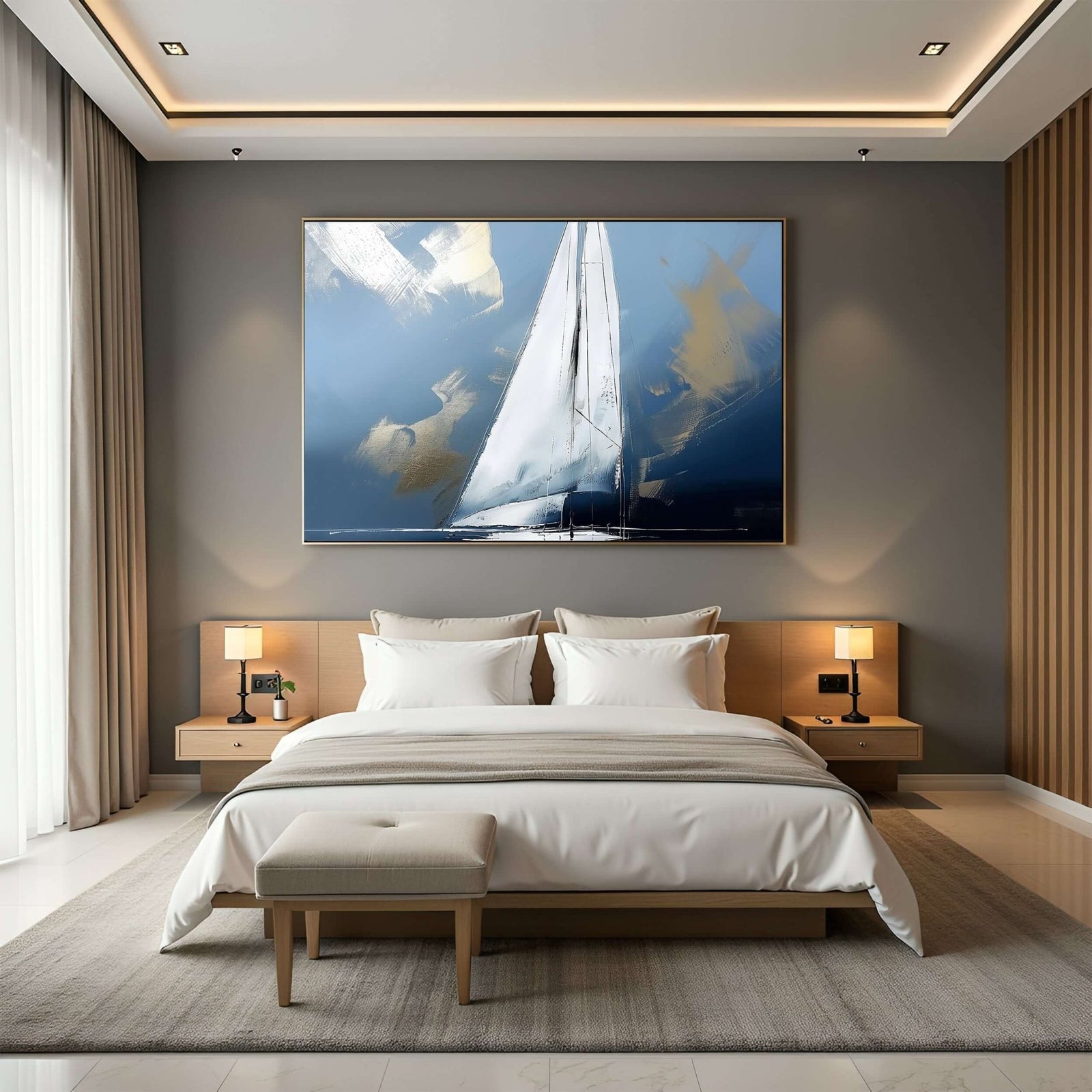 Alene mot horisonten