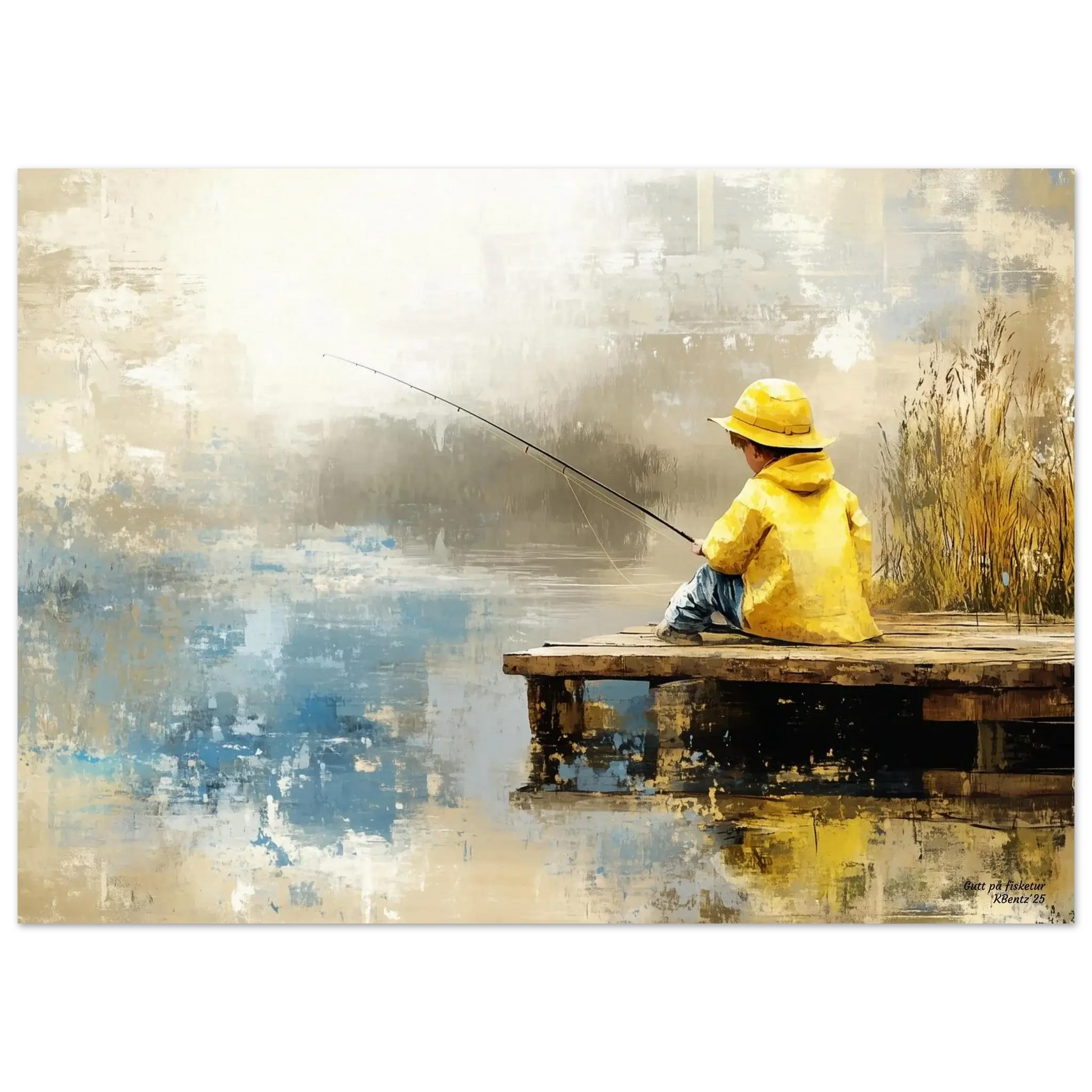Gutt på fisketur - KBentz.no