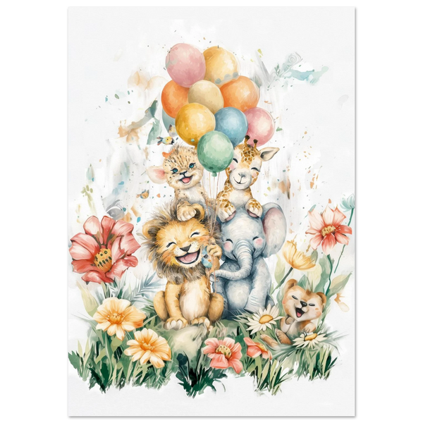 Ballongbukett og Blomster