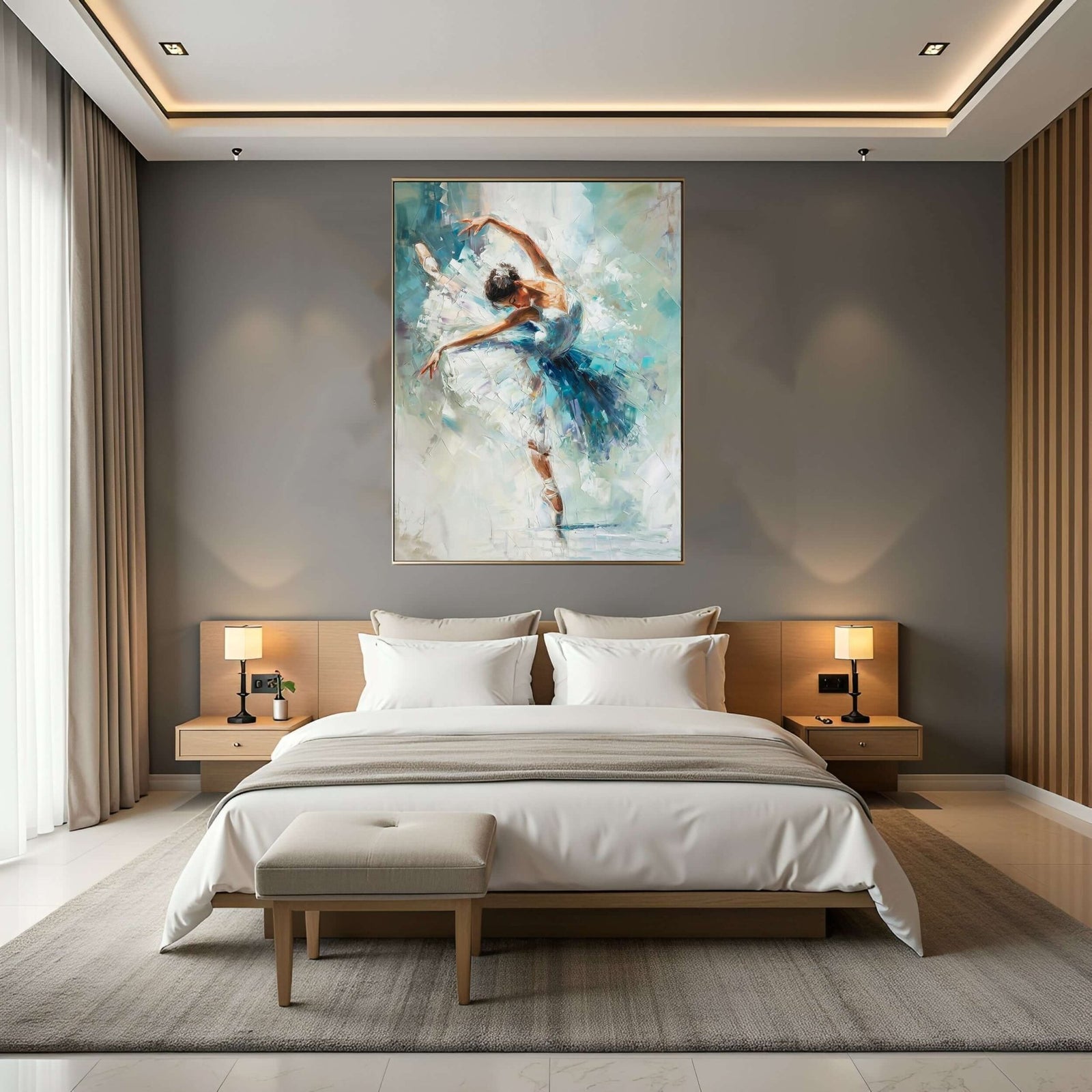 Ballett i isblå toner