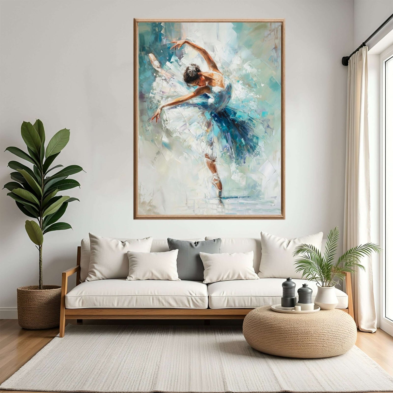 Ballett i isblå toner