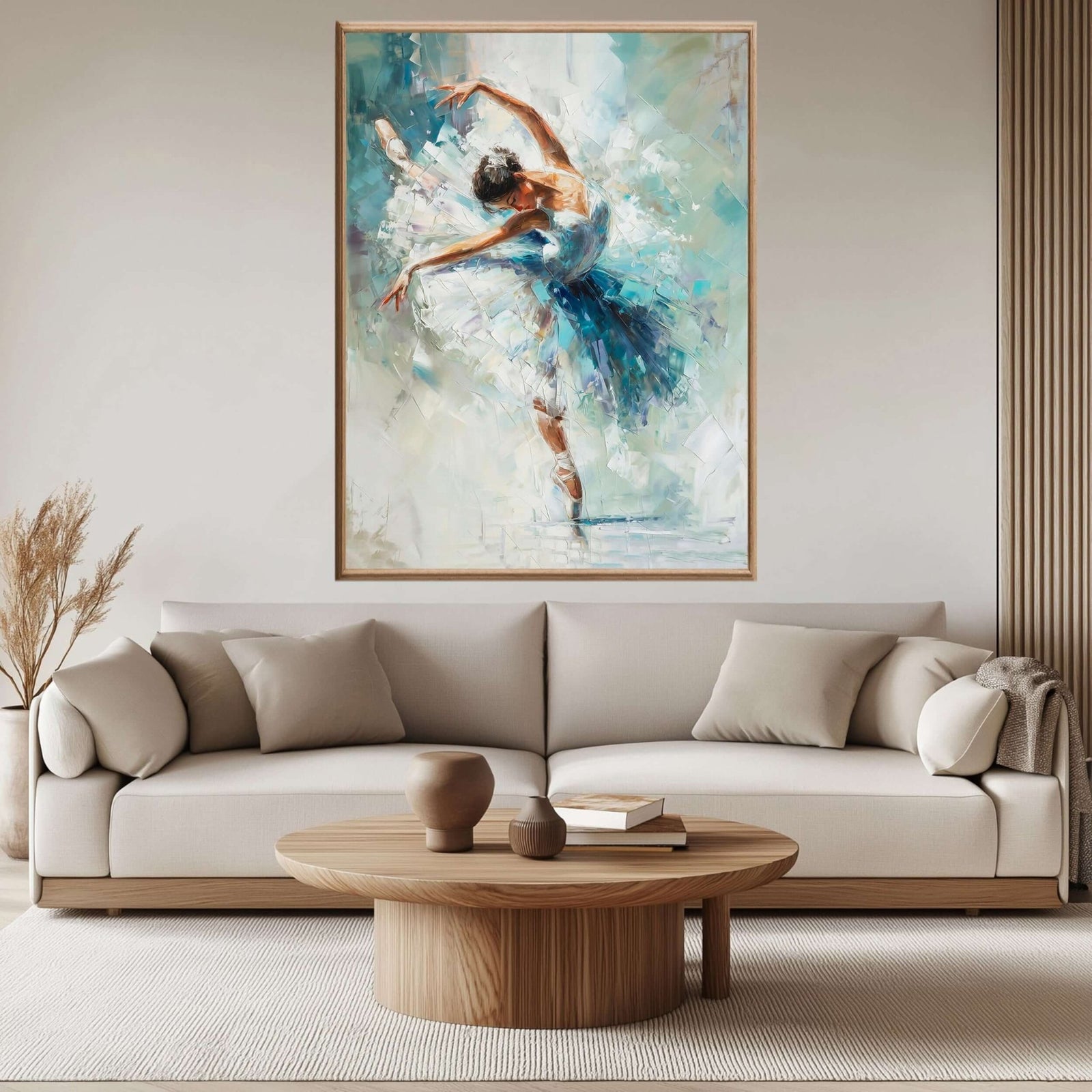 Ballett i isblå toner