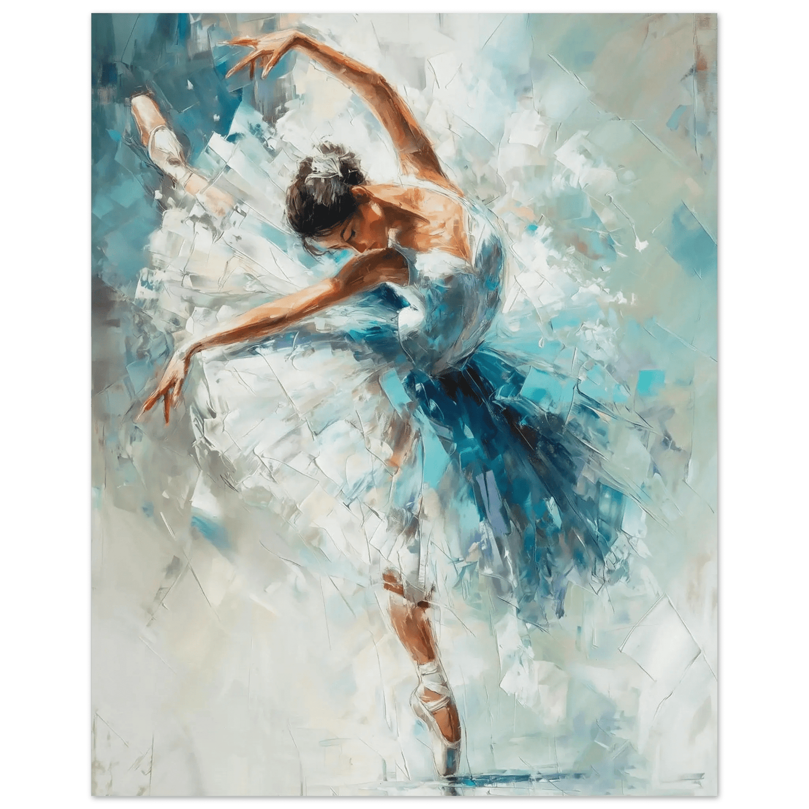 Ballett i isblå toner