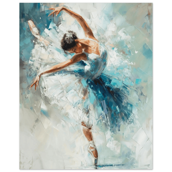 Ballett i isblå toner