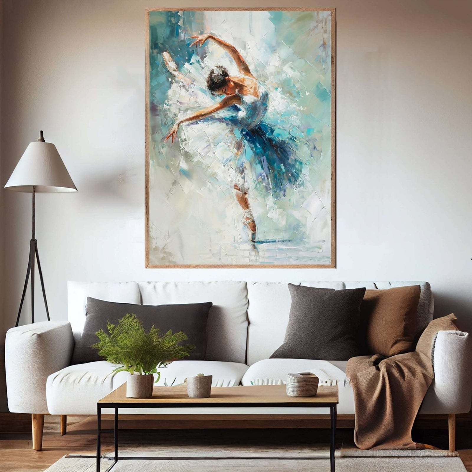 Ballett i isblå toner