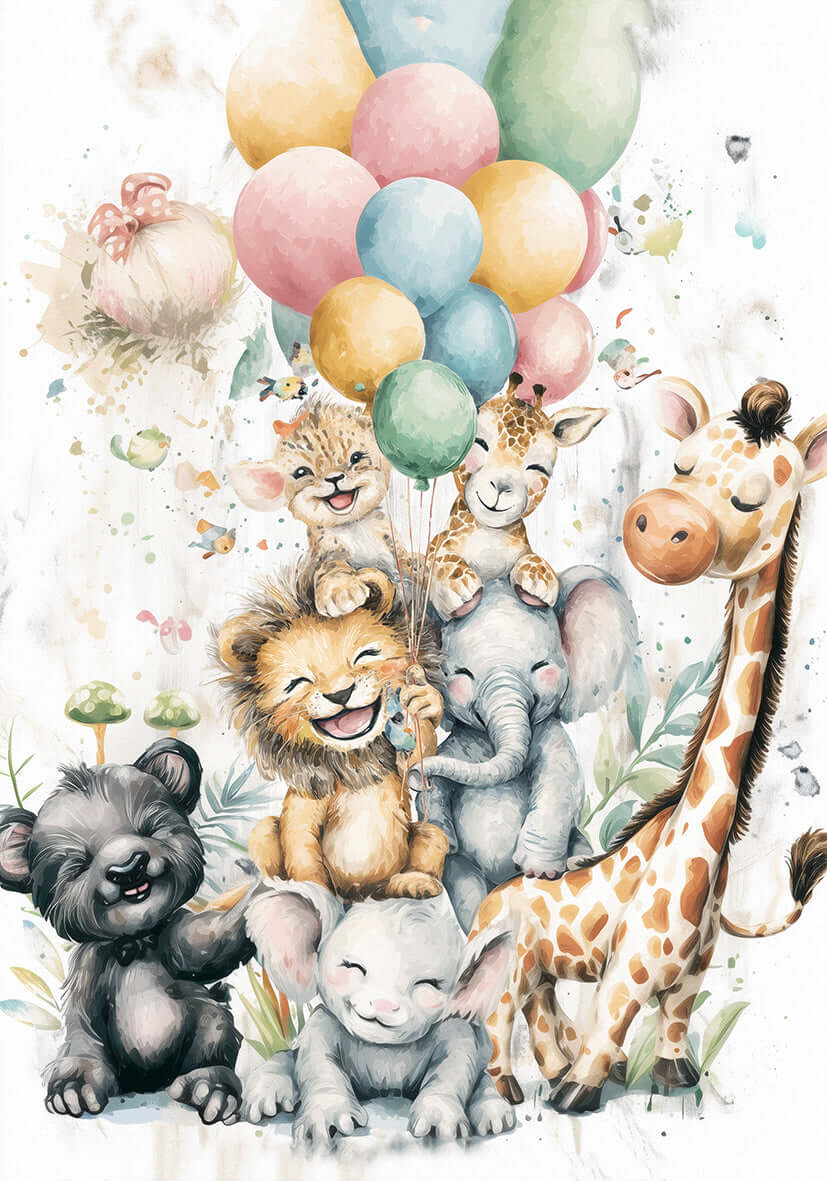 Ballongfest i Skogen