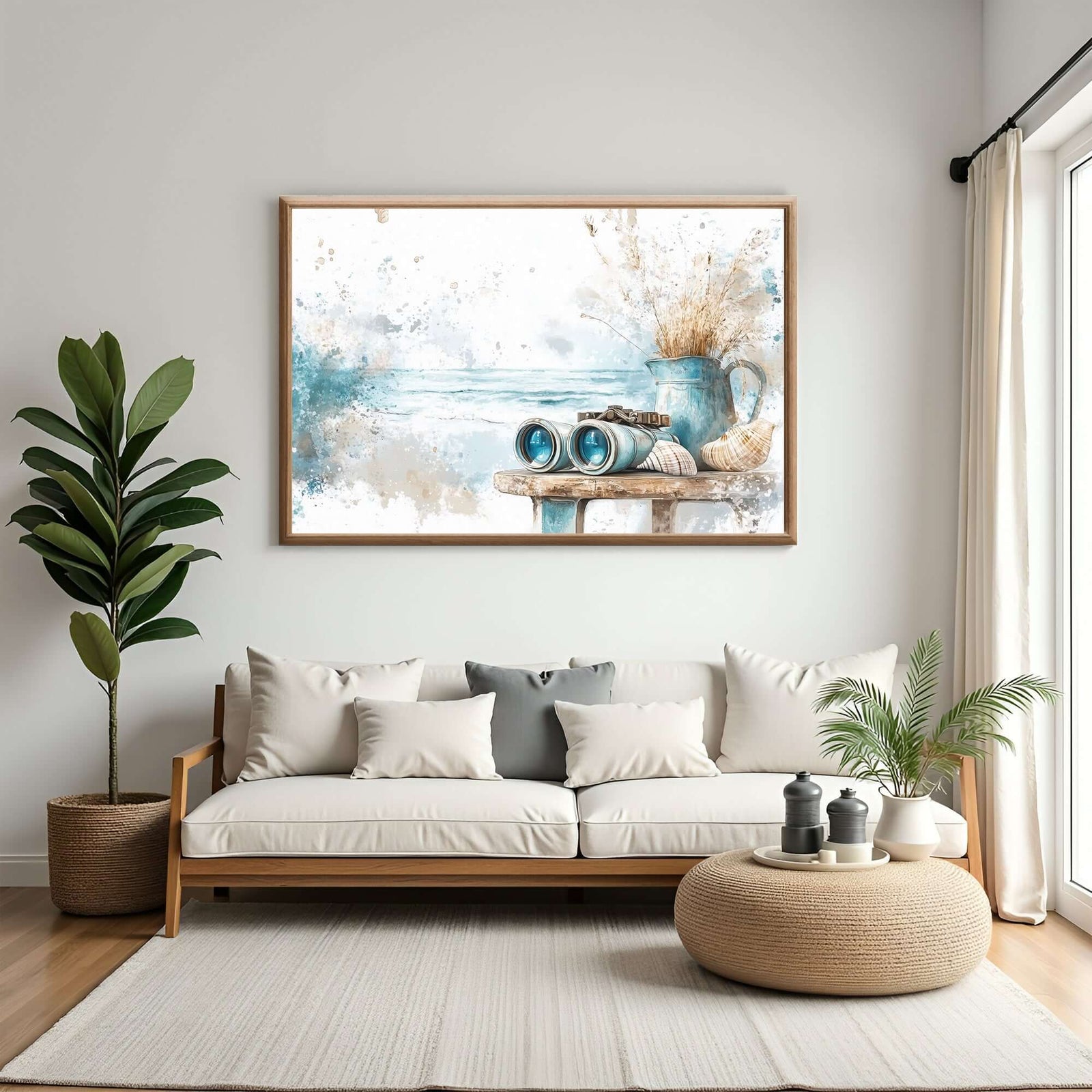 Blåtime ved Stranden