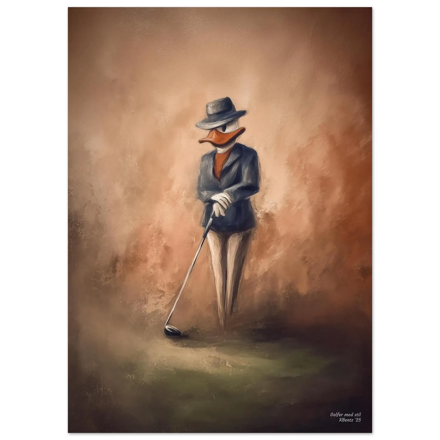 Golfer med stil - KBentz.no – moderne veggkunst | KBentz.no