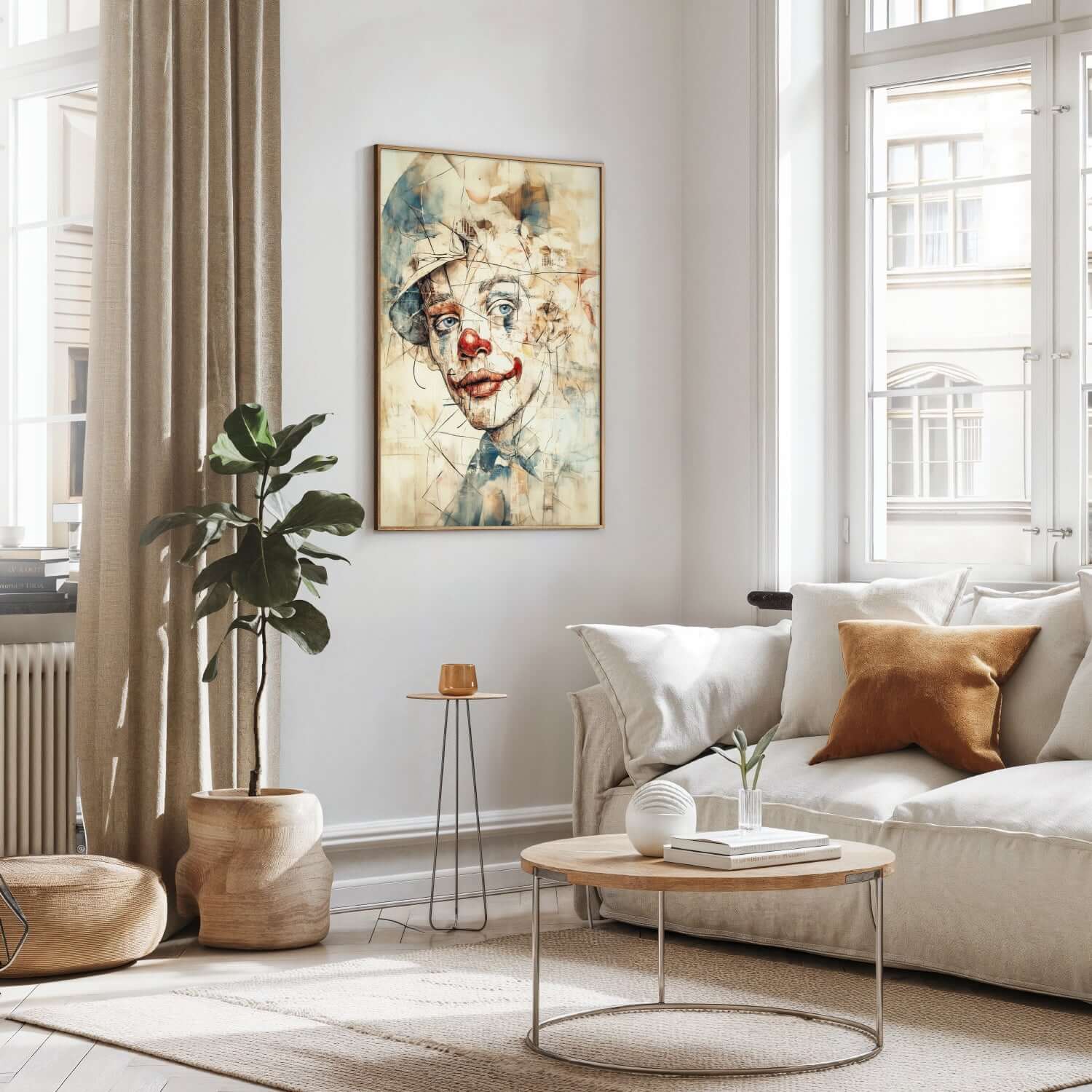 Stillheten bak masken