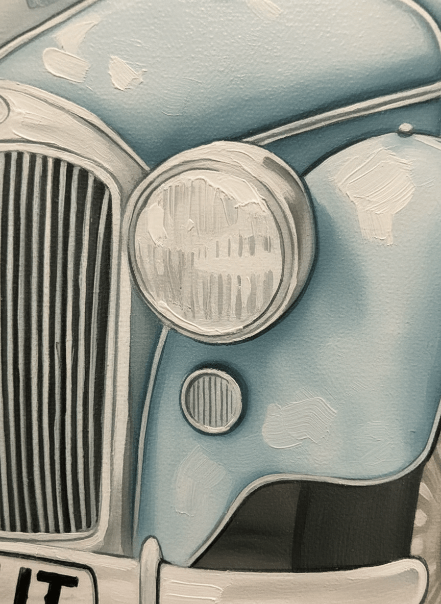 Drømmebil blant skyer