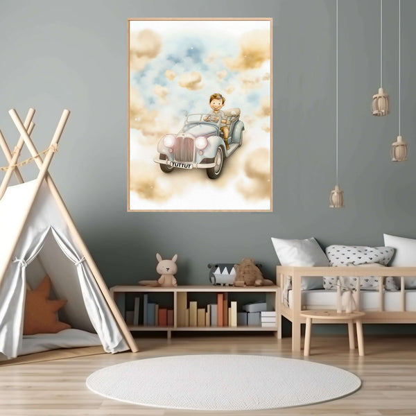 Drømmebil blant skyer - Barnerom - KBentz.no