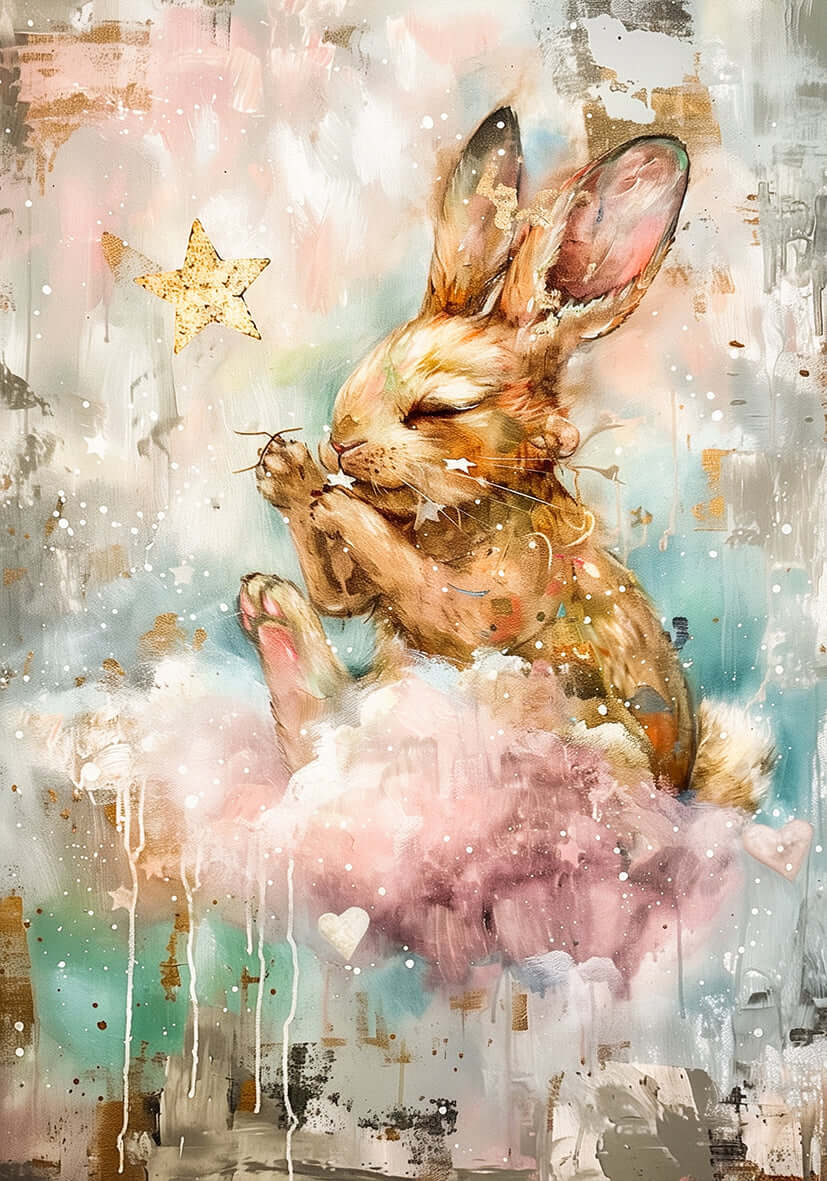 Drømmekanin i Pastell