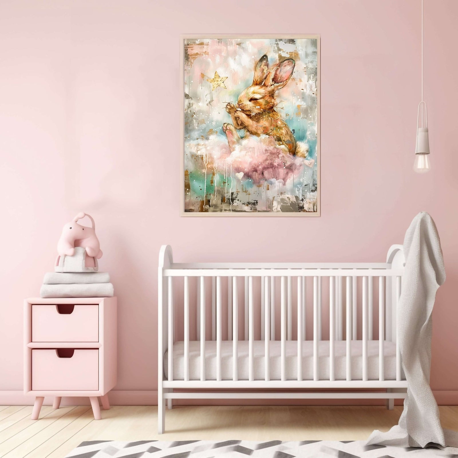 Drømmekanin i Pastell