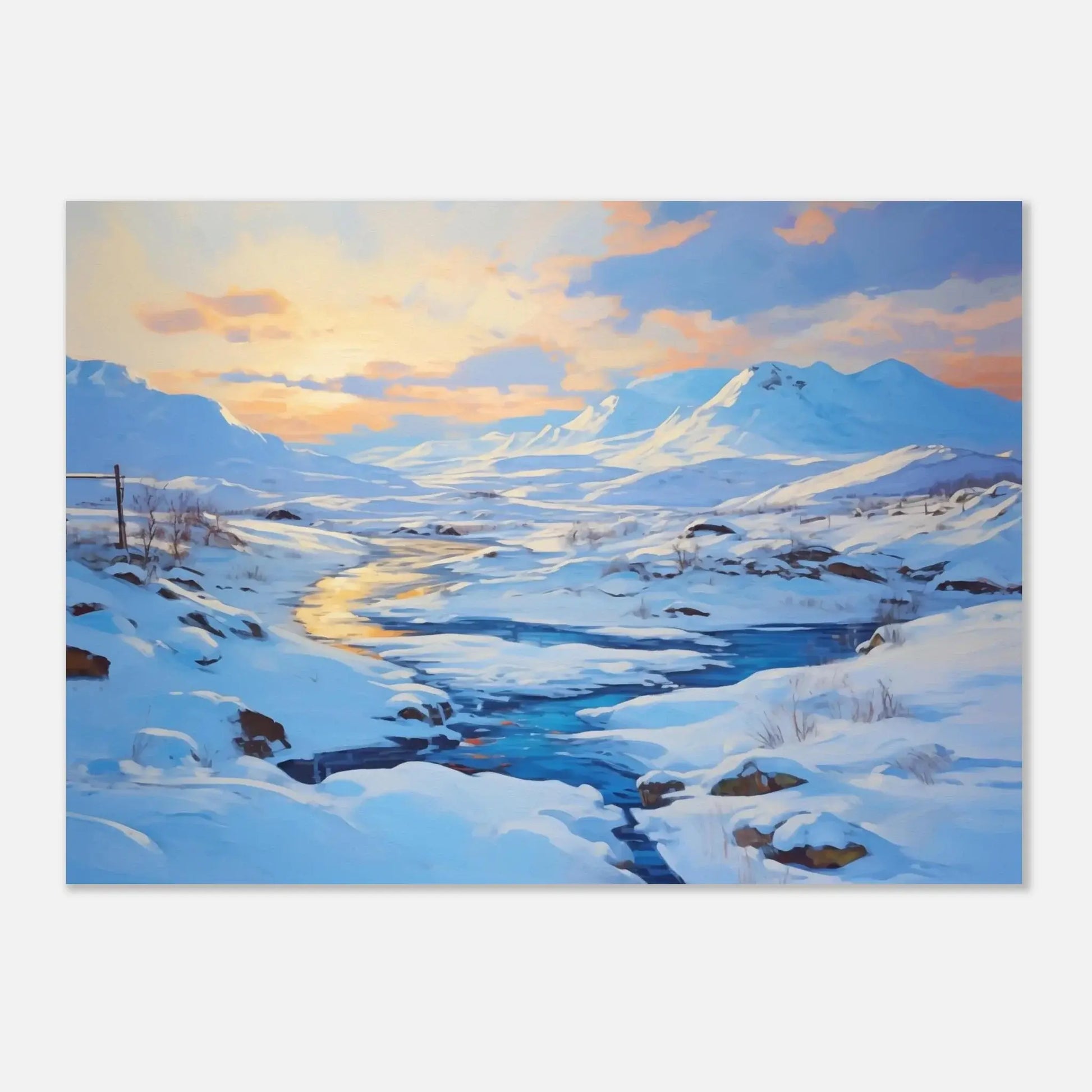 Vinterlys over Elven - KBentz.no