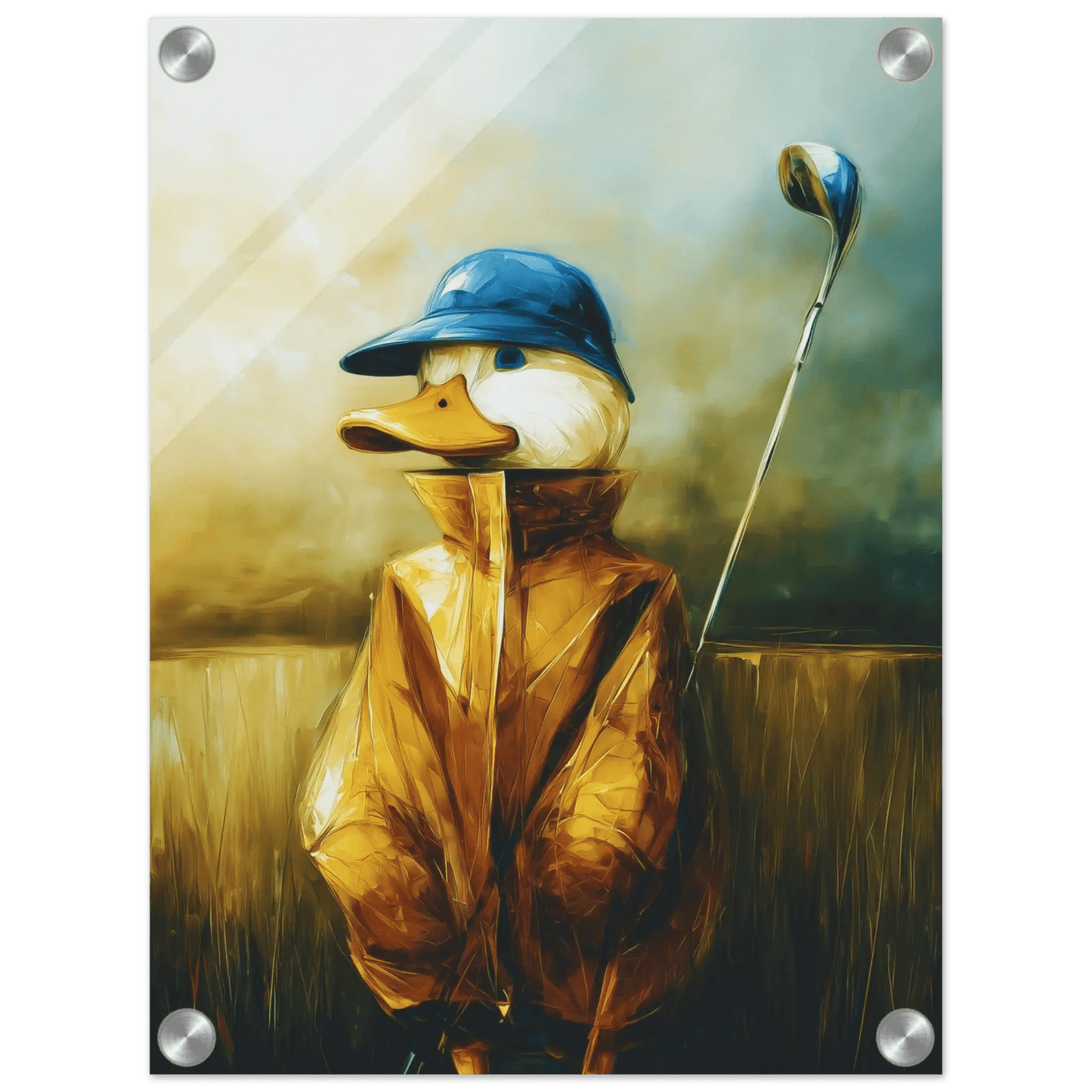 Early Birdie – KI digital oljemaling trykket på papir, lerret, aluminium, akryl og tre | KBentz.no