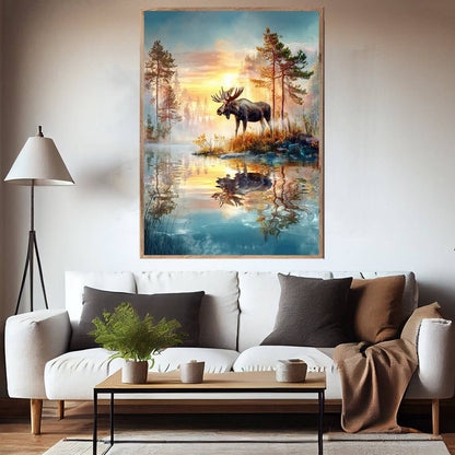 Elg og Solnedgang - KBentz.no