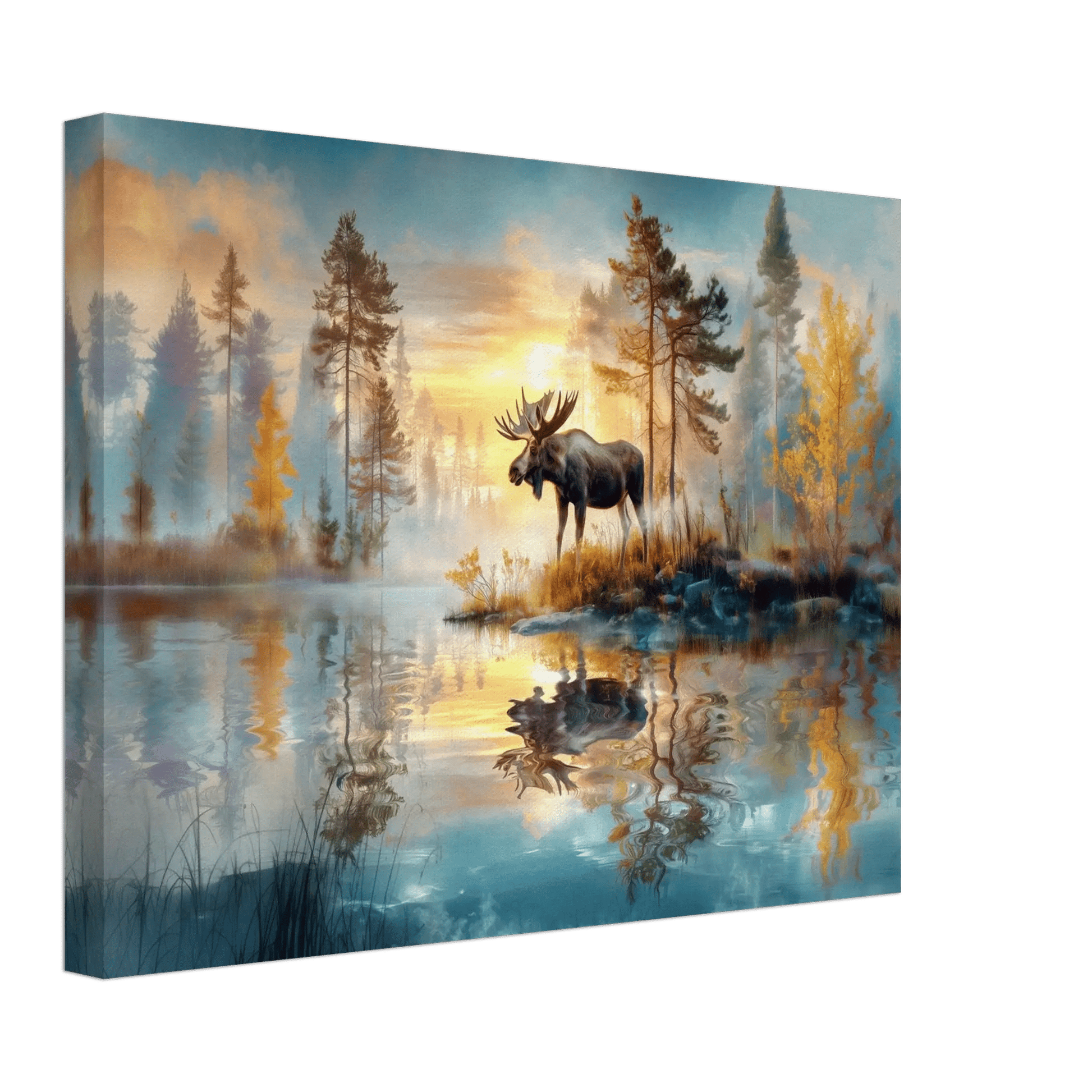 Elg i speilbilde - KBentz.no