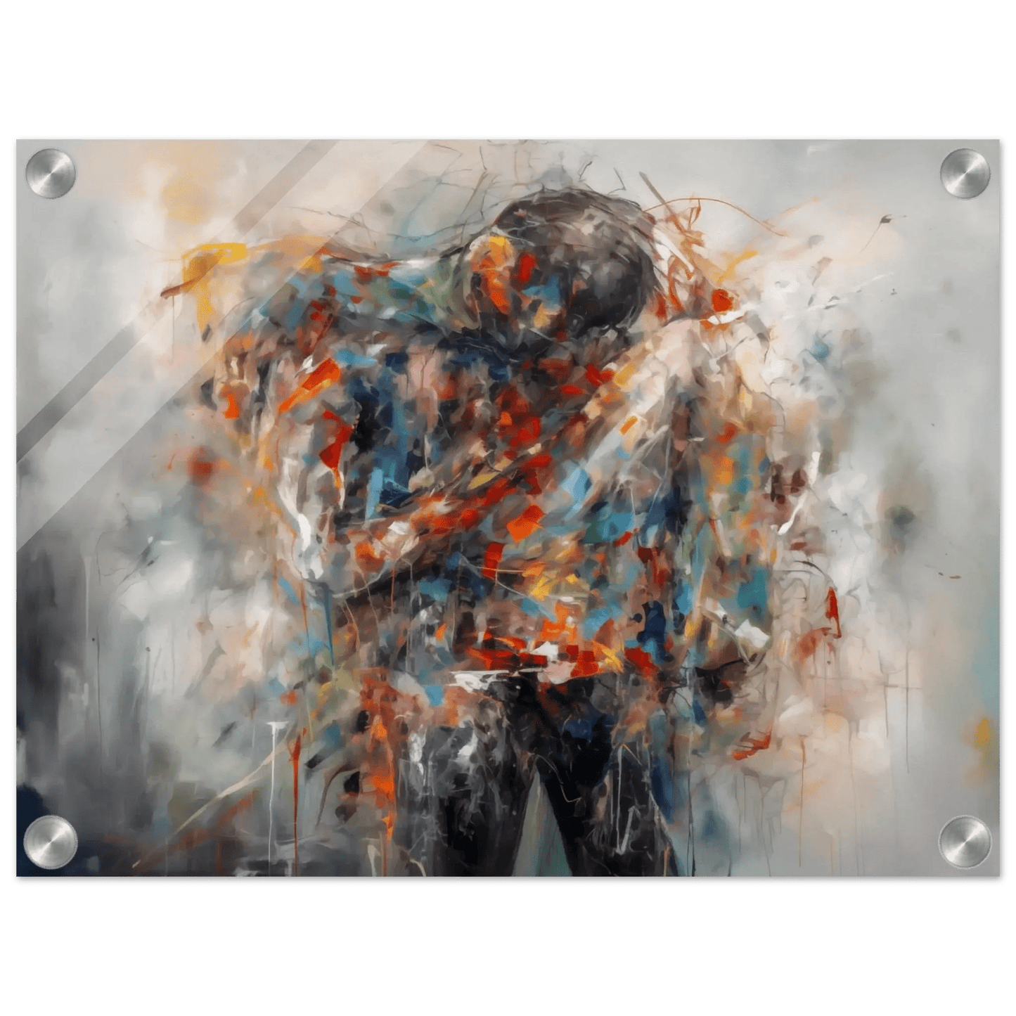 Et rop uten ekko – KI digital oljemaling trykket på papir, lerret, aluminium, akryl og tre | KBentz.no