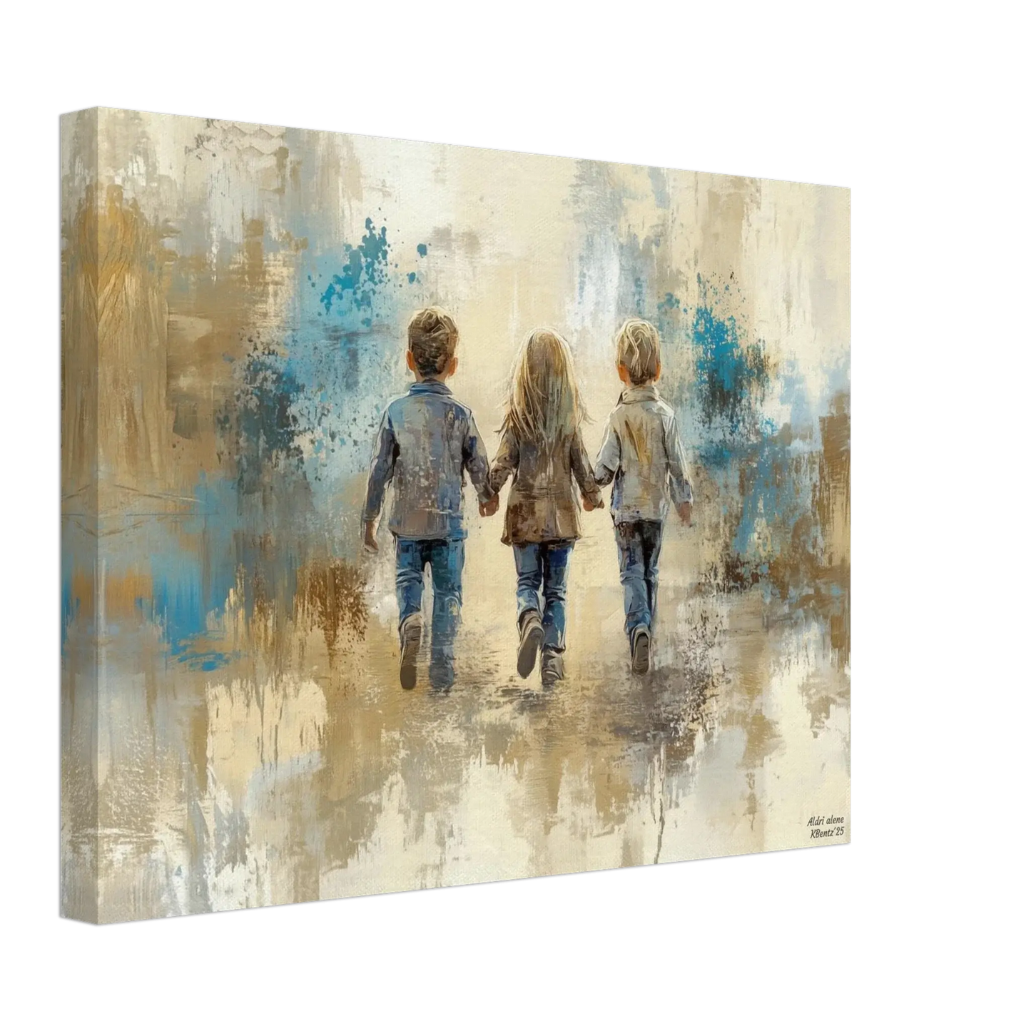 Aldri alene - KBentz.no – moderne veggkunst | KBentz.no