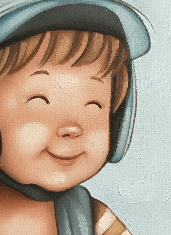 Fri som fuglen – KI digital oljemaling trykket på papir, lerret, aluminium, akryl og tre | KBentz.no