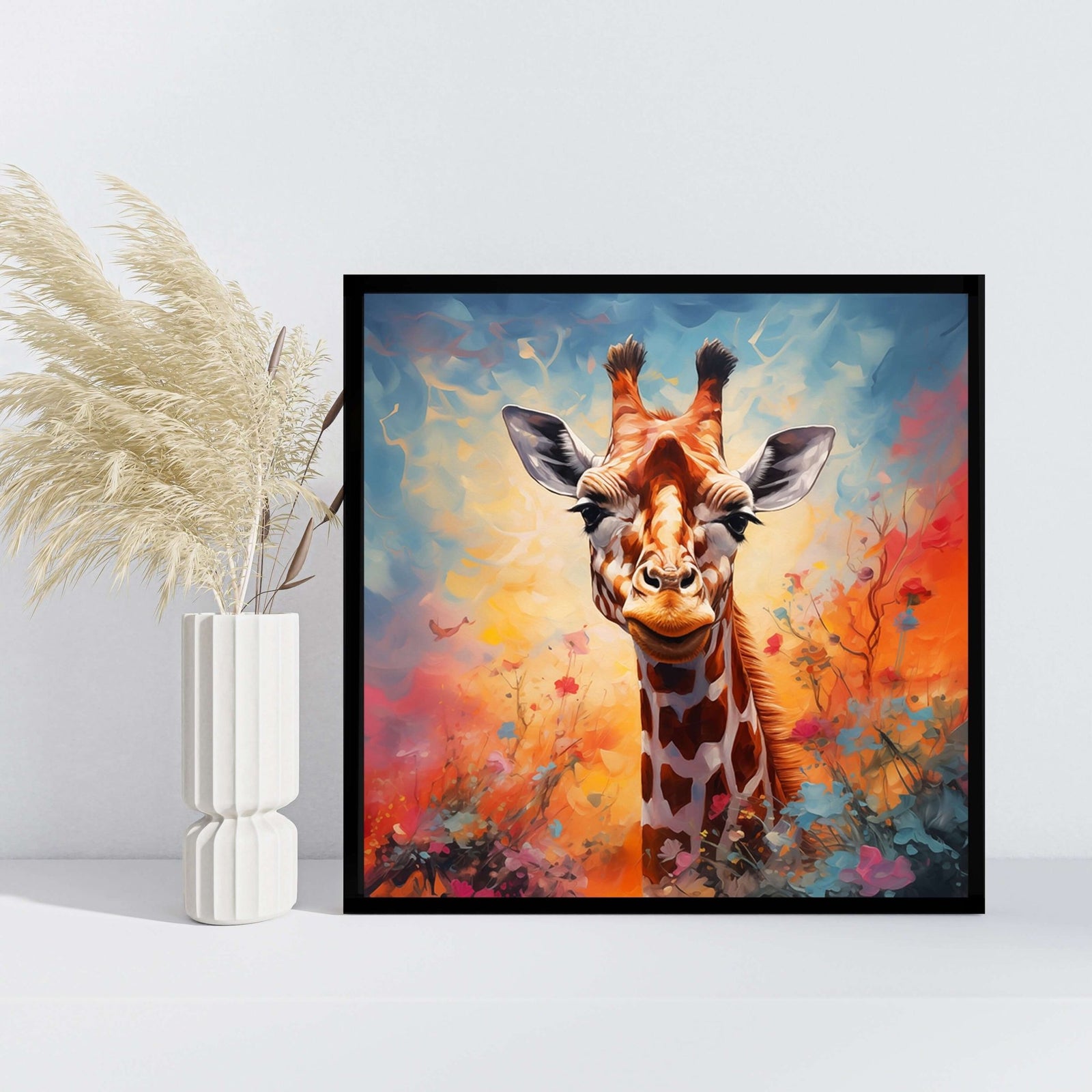 Giraff med Glimt i Øyet