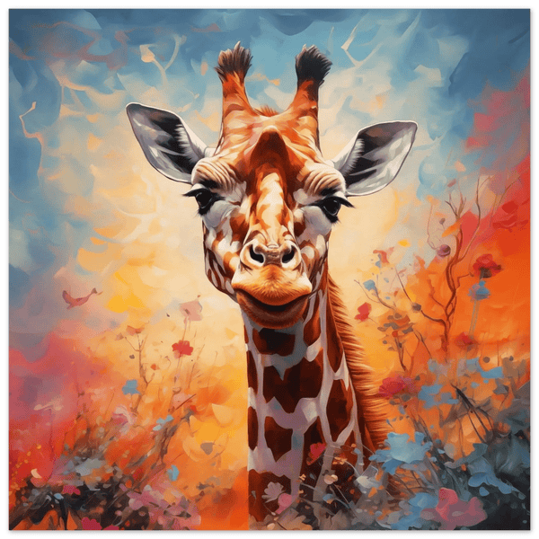 Giraff med Glimt i Øyet