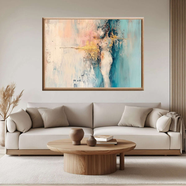 Gjennom tid og rom - moderne digitalt maleri med oljemalingstekstur. Trykkes på papir, lerret og akryl. KBentz.no