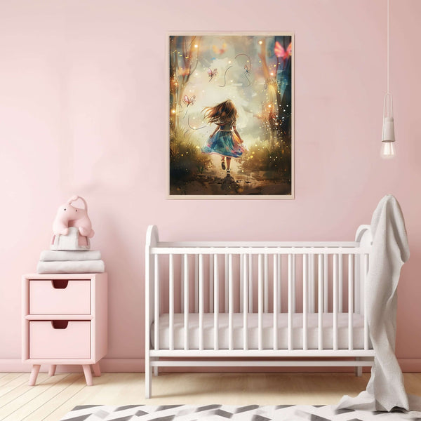 Gnistrende Eventyr - moderne digitalt maleri med oljemalingstekstur. Trykkes på papir, lerret og akryl. KBentz.no