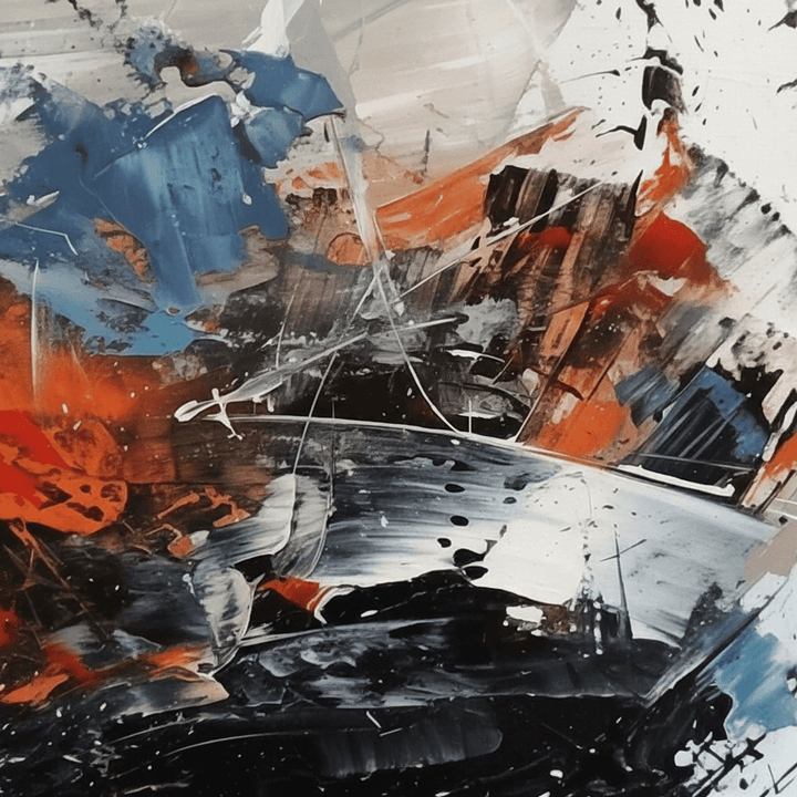 Eksplosjon av følelser nærbilde