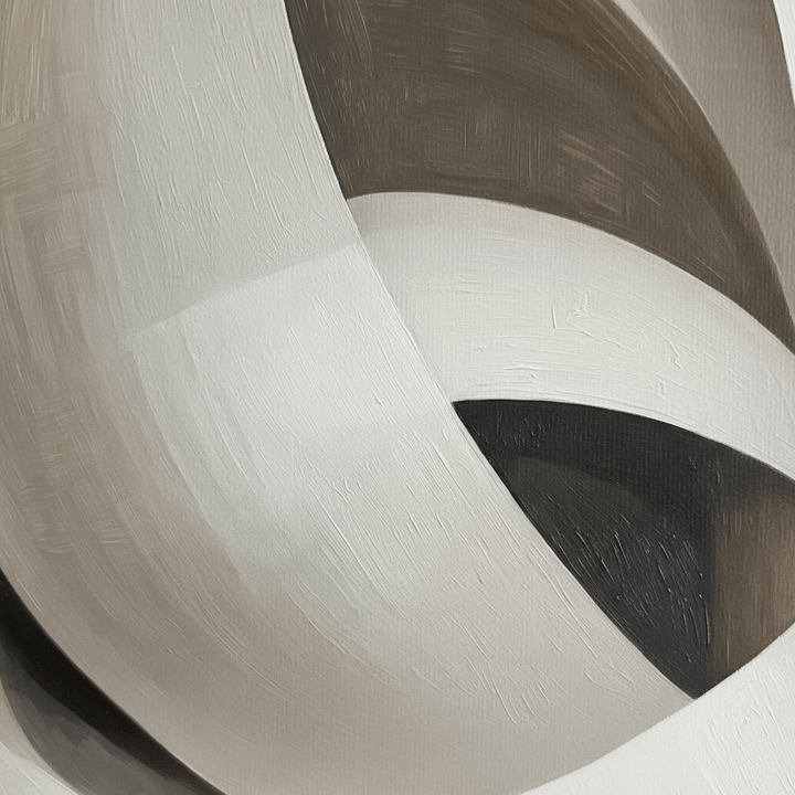 Hvite bånd nærbilde