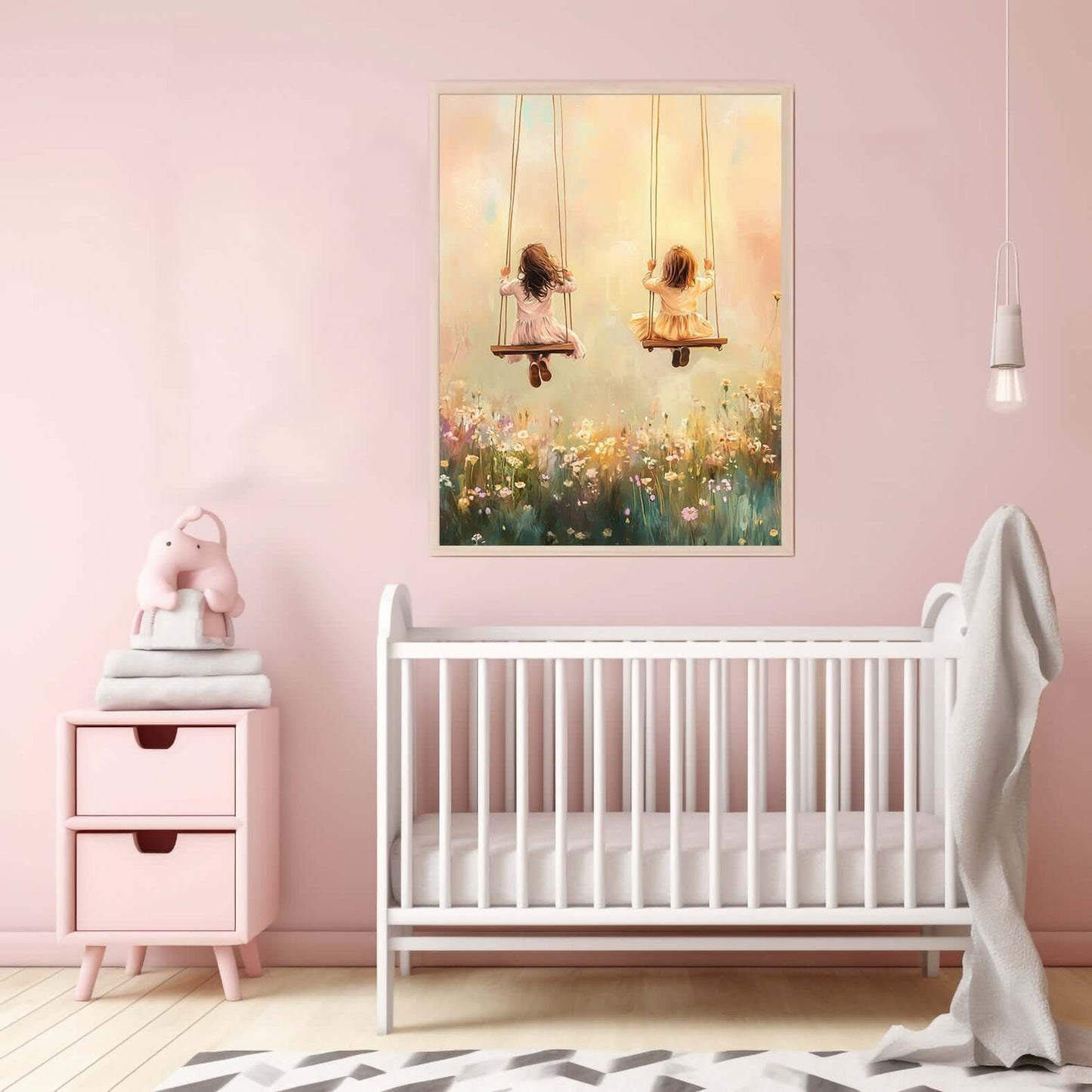 Latter i luften – KI digital oljemaling trykket på papir, lerret, aluminium, akryl og tre | KBentz.no