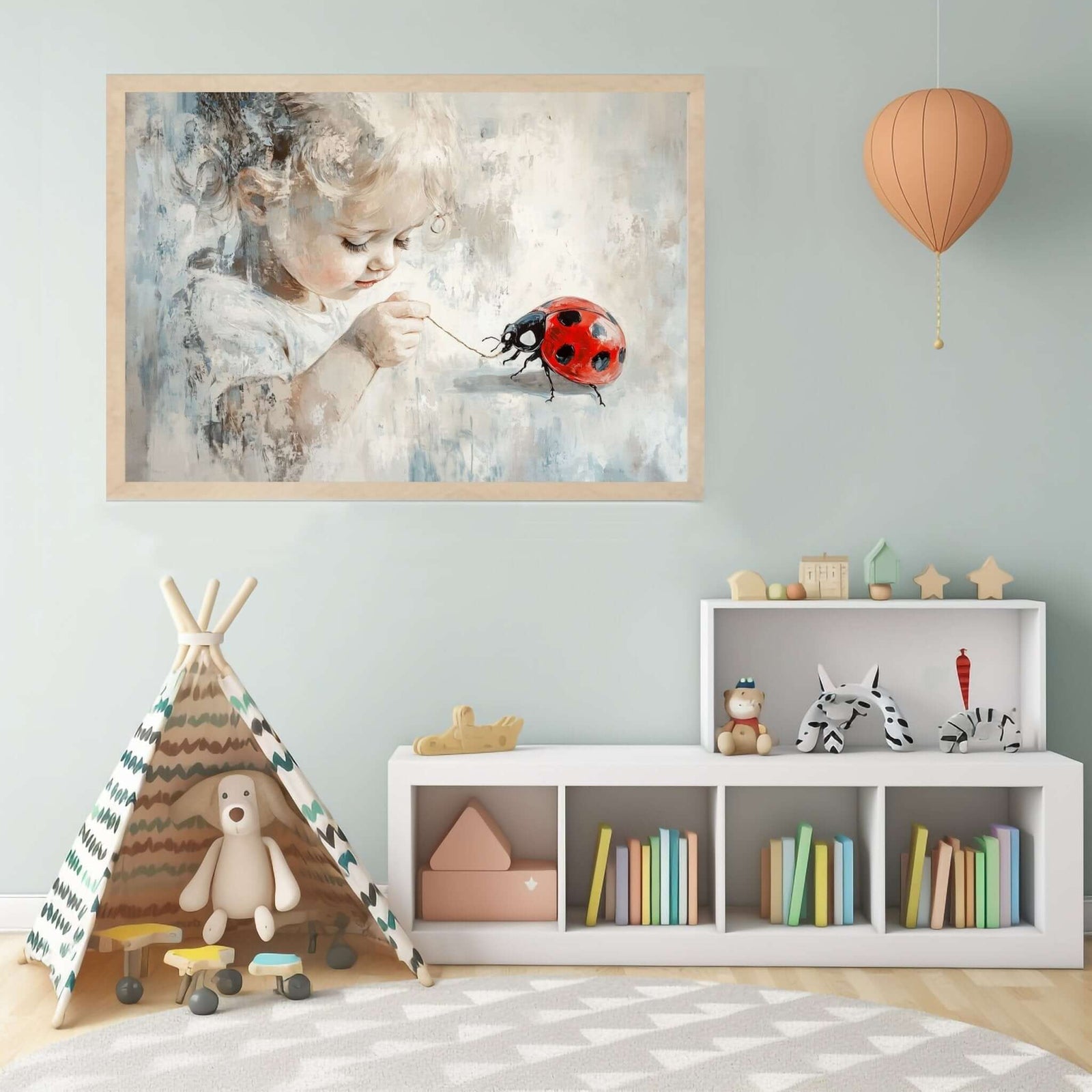 Meg og Marihøna - Barnerom