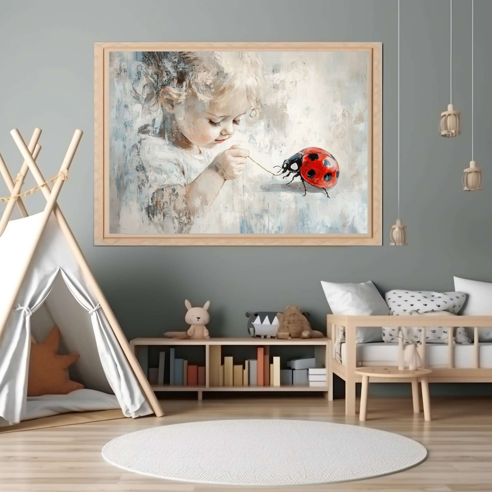 Meg og Marihøna - Barnerom