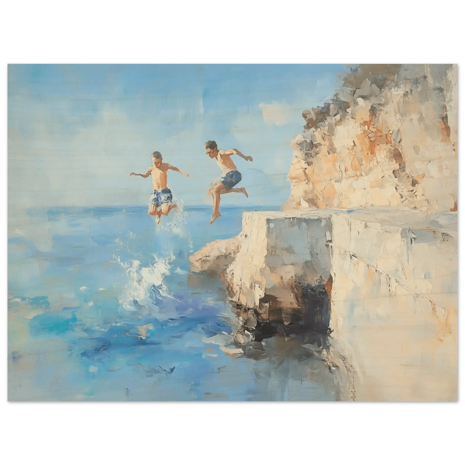 Øyeblikket før bølgene