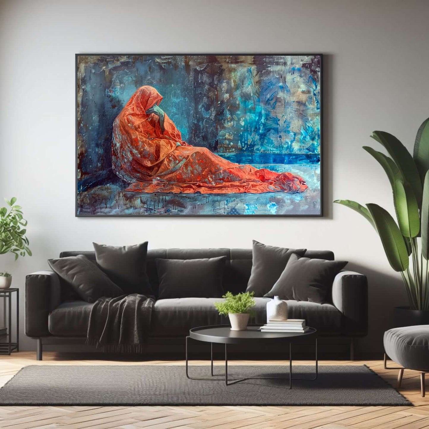 Sorry – KI digital oljemaling trykket på papir, lerret, aluminium, akryl og tre | KBentz.no