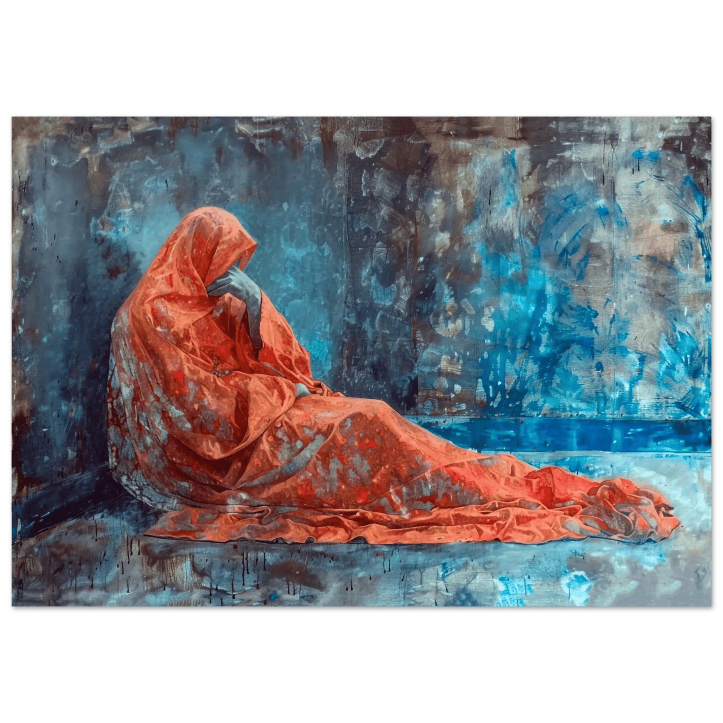 Sorry – KI digital oljemaling trykket på papir, lerret, aluminium, akryl og tre | KBentz.no