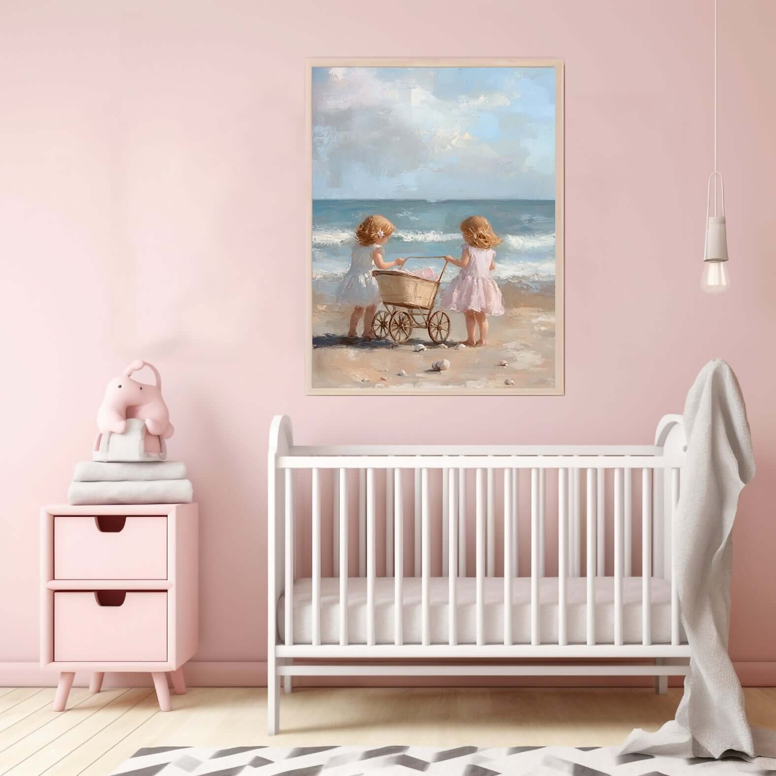 Søstre på stranden