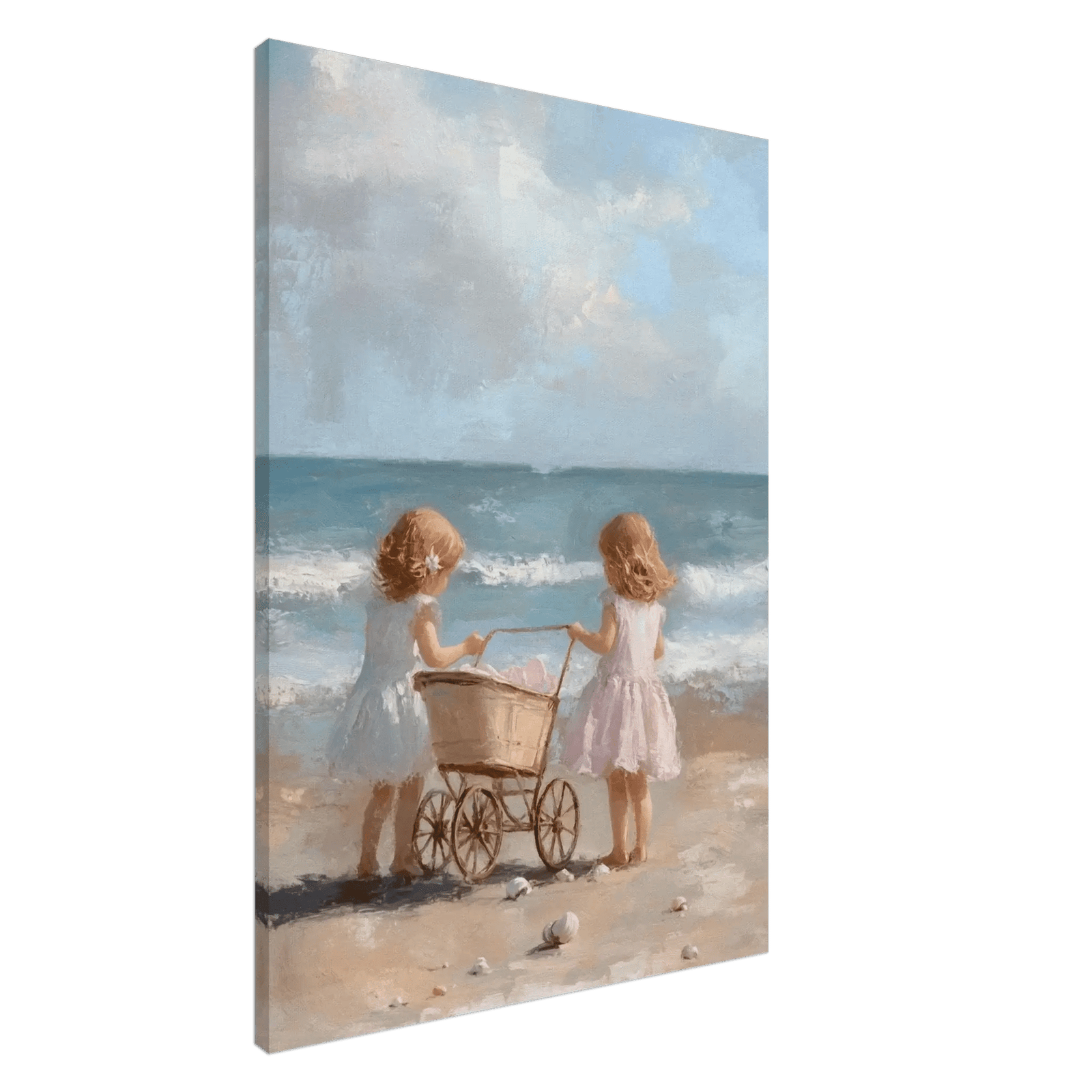 Søstre på stranden