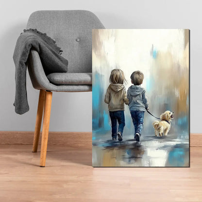 Tillit – KI digital oljemaling trykket på papir, lerret, aluminium, akryl og tre | KBentz.no