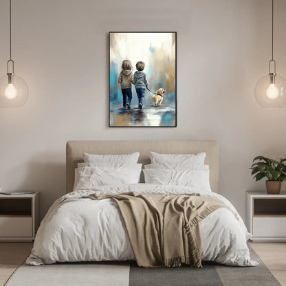 Tillit – KI digital oljemaling trykket på papir, lerret, aluminium, akryl og tre | KBentz.no