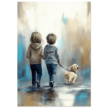 Tillit – KI digital oljemaling trykket på papir, lerret, aluminium, akryl og tre | KBentz.no