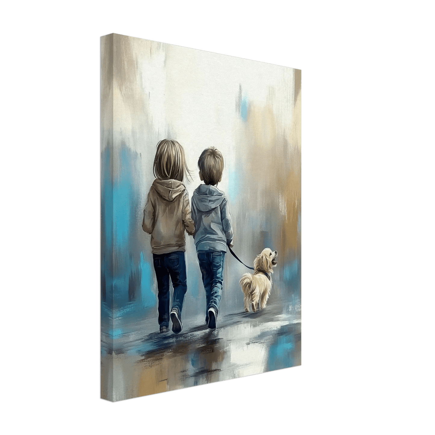 Tillit – KI digital oljemaling trykket på papir, lerret, aluminium, akryl og tre | KBentz.no