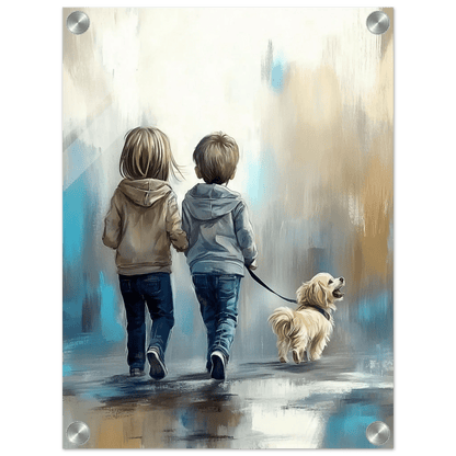 Tillit – KI digital oljemaling trykket på papir, lerret, aluminium, akryl og tre | KBentz.no