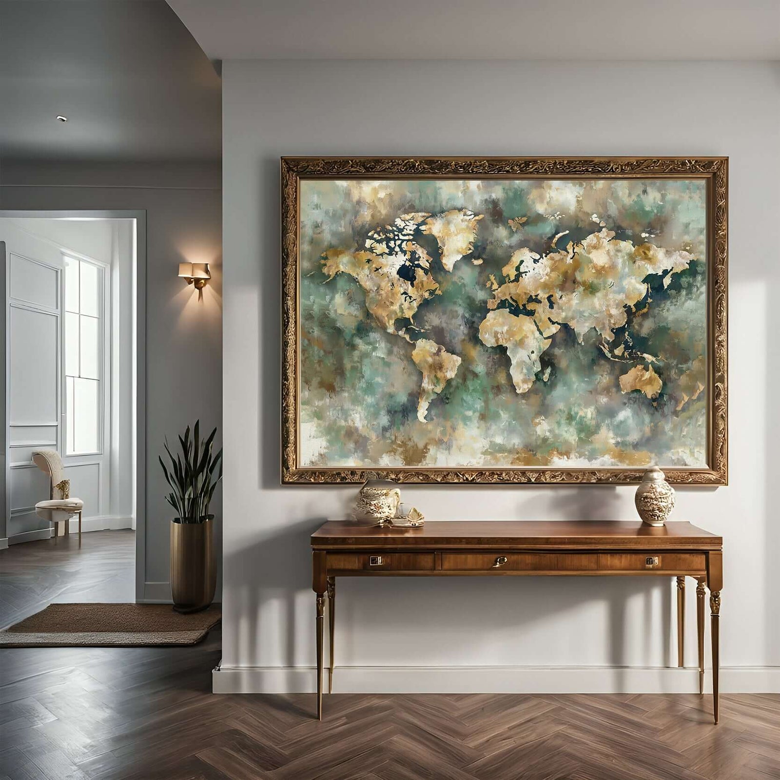 Verdenskart Jord og Sjø